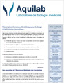 AQUILAB - Newsletter 1 trimestre 2015