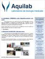 AQUILAB - Newsletter 4 trimestre 2015